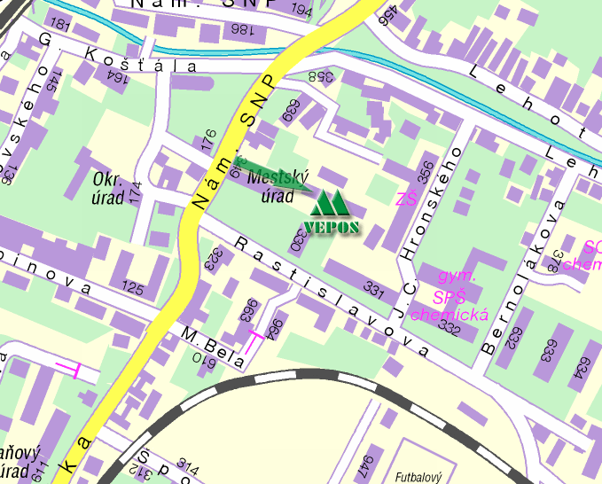  Zobrazi interaktívnu mapu mesta Nováky.